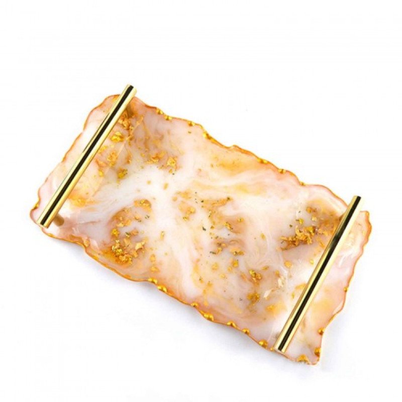 Epoksi Silikon Qəlib Dalğalı Padnus (Tepsi) qəlib Düzbucaqlı 24x40 CM