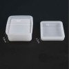 Epoksi Silikon Qəlib Kvadrat Saxlama Qutusu 8X8CM
